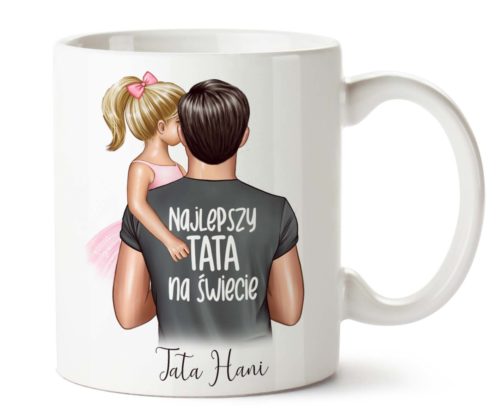Kubek na Dzień Taty Córka prezent