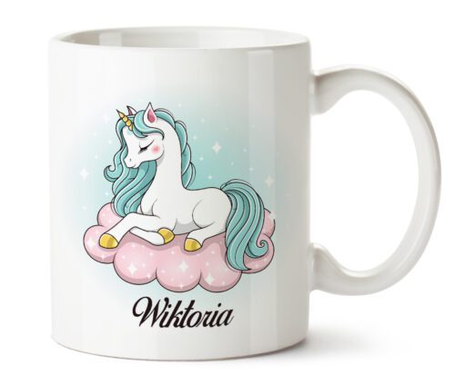 Kubek z imieniem - UNICORN
