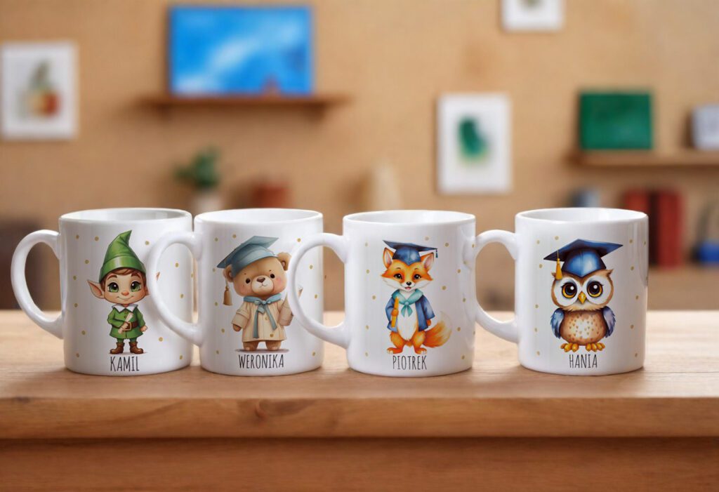 Zakończenie przedszkola prezent kubek , personalizowane prezenty